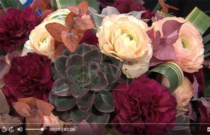 Seminario Bouquet Sanremo, Mara Verbena: "Un arte che richiede grande dedizione e un gruppo di lavoro preparato"